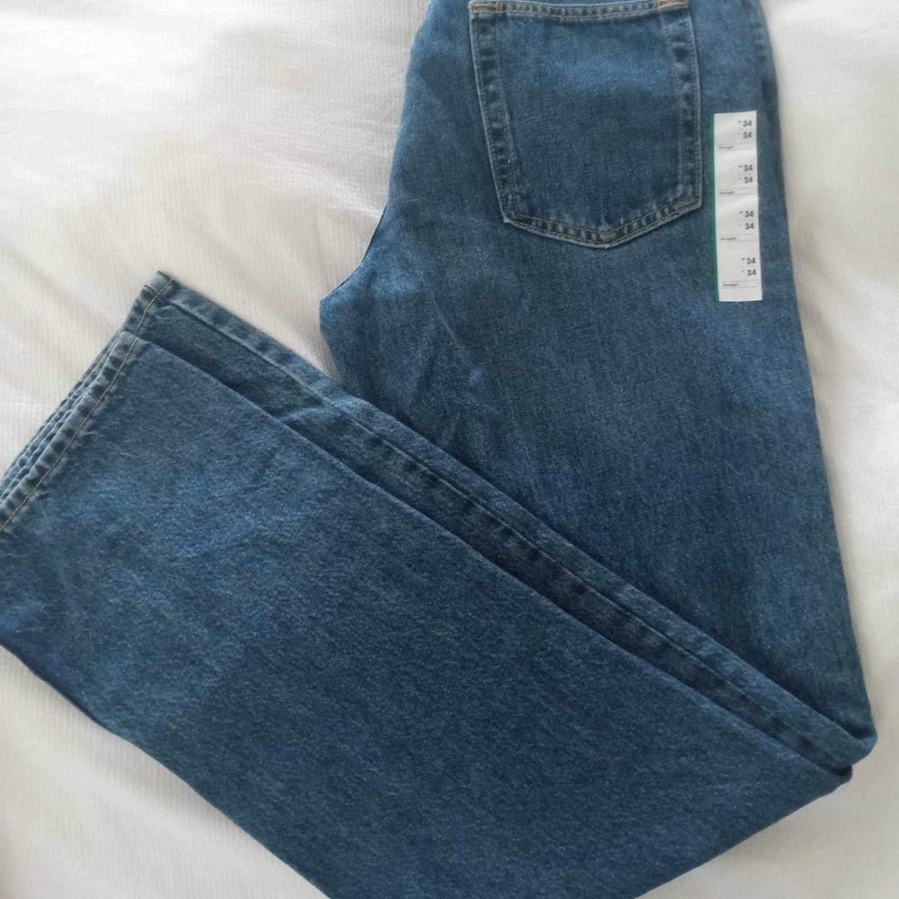 NWT Men’s Goodfellow & Co Straight Leg Jeans 34 x 34,